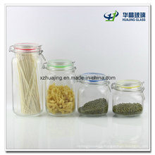 250ml-1000ml Airtight Glass Food Storage Jar